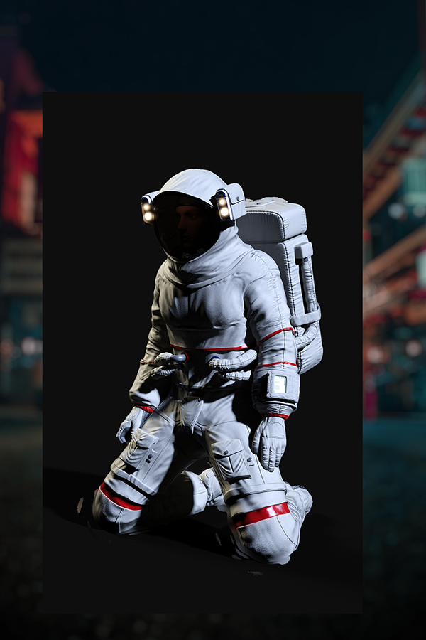 Astronauta Antes